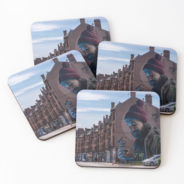 Item preview, Street Mural in Glasgow Scotland designed and sold by WorldScenery.