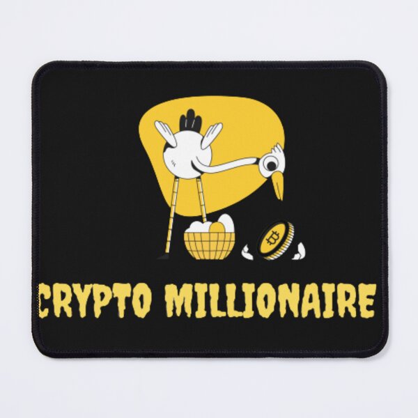 Item preview, crypto millionaire funny designed and sold by gallery12.