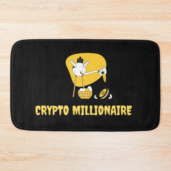 Item preview, crypto millionaire  funny  designed and sold by gallery12.