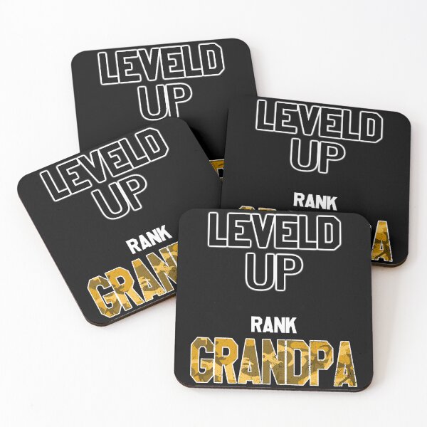 Item preview, I Have Leveled Up To Grandpa | Desert Camo designed and sold by VictorL Designs.