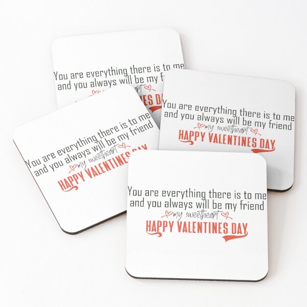 Item preview, You are everything there is to me, and you always will be my friend, my sweetheart. Happy Valentines Day designed and sold by Badrart.