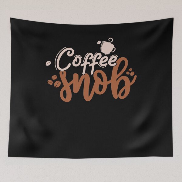 Item preview, coffee snob, coffee humor gift designed and sold by lapolonaise.
