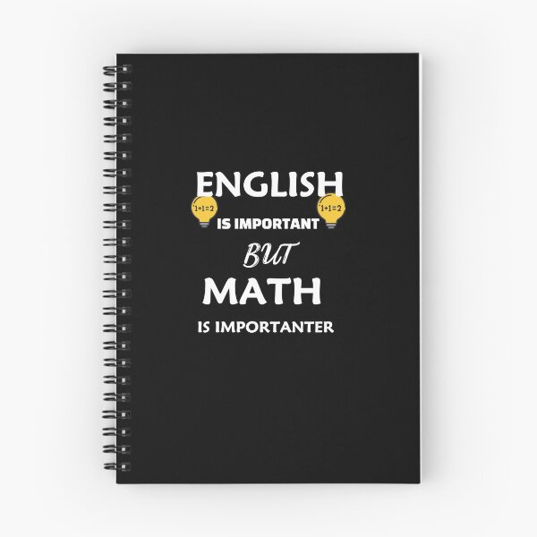 Item preview, English Is Important But Math Is Important joke T-Shirt  designed and sold by Shifa19.