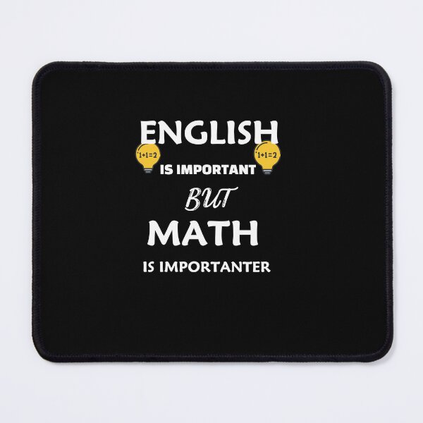 Item preview, English Is Important But Math Is Important joke T-Shirt  designed and sold by Shifa19.