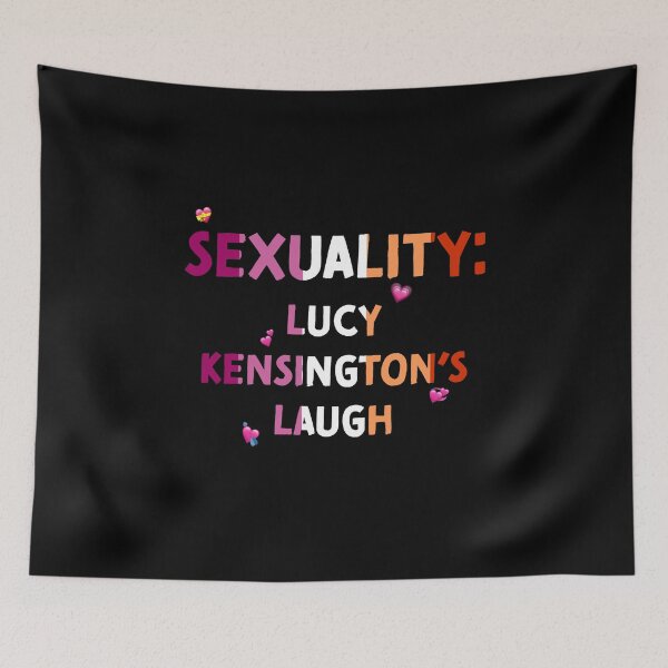 Item preview, Sexuality: Lucy Kensington's laugh designed and sold by StarsFellRadio.