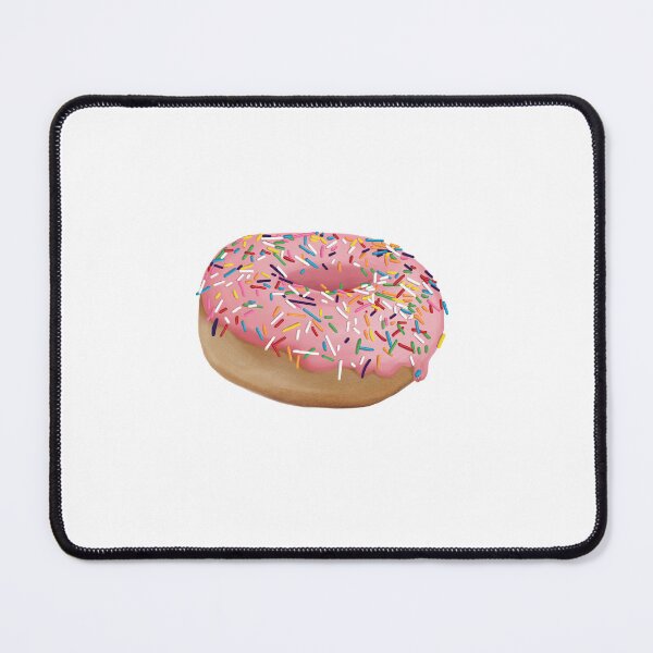 Item preview, Pink Frosted Doughnut with Sprinkles designed and sold by Sophia Grausam.