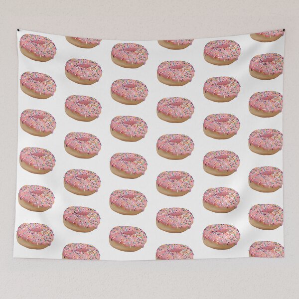 Item preview, Pink Frosted Doughnut with Sprinkles designed and sold by Sophia Grausam.