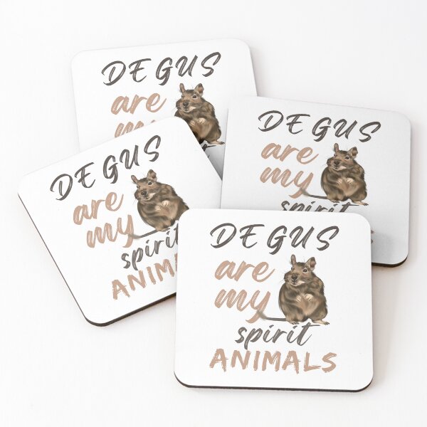 Item preview, Degus Are My Spirit Animals designed and sold by CWolff.