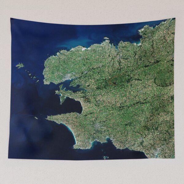 Item preview, Finistère, France from space designed and sold by Raureif.
