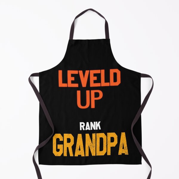 Item preview, I Have Leveled Up To Grandpa | Neon Orange designed and sold by VictorL Designs.
