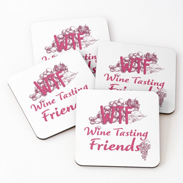 Item preview, WTF Wine Tasting Friends, Funny Shirt, Funny Wine designed and sold by Graceland  Memphis.