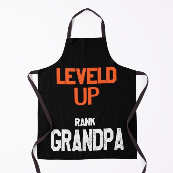 Item preview, I Have Leveled Up To Grandpa | Neon Orange designed and sold by VictorL Designs.