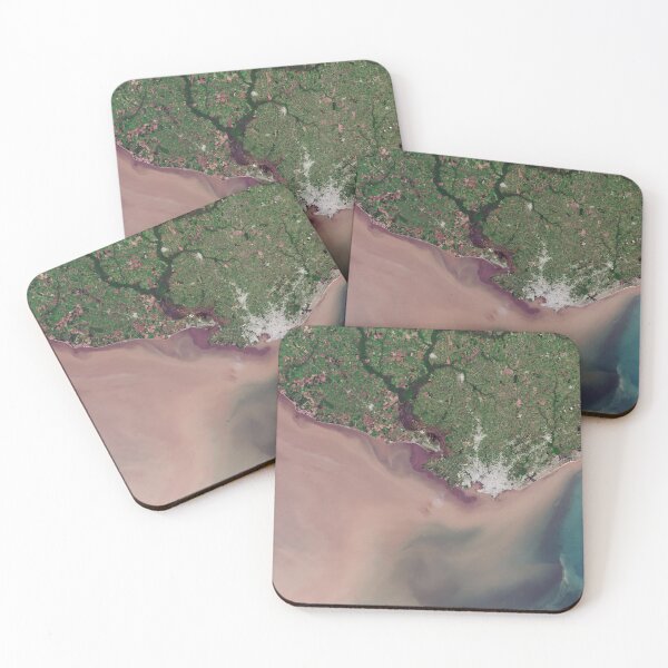 Item preview, Montevideo, Uruguay from space designed and sold by Raureif.