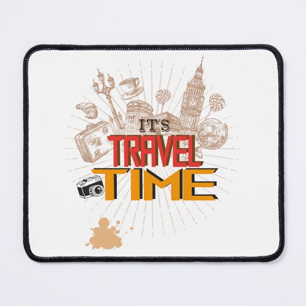 Item preview, it's travel time designed and sold by faicalart.