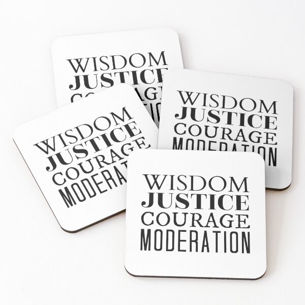 Item preview, Stoic Virtues | Virtues of Stoicism | Stoic Philosophy designed and sold by StoicStreet.