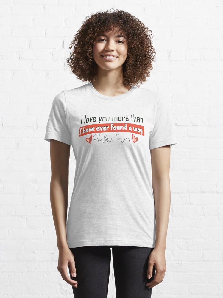 I Love You More Than Vodka T-Shirt