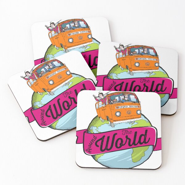 Item preview, around the world designed and sold by Kuffstudio.