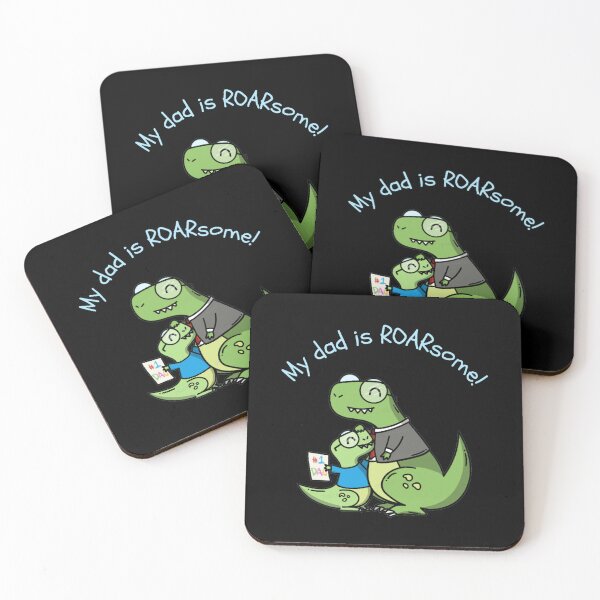 Item preview, My dad is roarsome designed and sold by ArtAndDesignA.