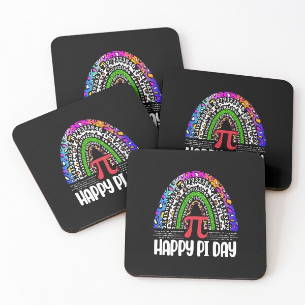 Item preview, Happy Pi Day Mathematic Math Teacher Leopard Rainbow, Pi Day for Math Lovers designed and sold by orangeblue21.