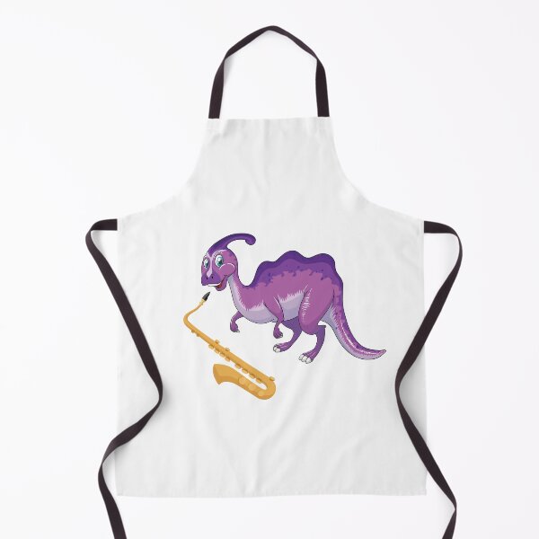Item preview, Dinosaur Playing Saxophone ,Funny Good Purple Dinosaur Saxophone Lovers Art designed and sold by pedrored369.