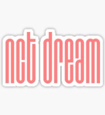 NCT DREAM Logo - Pink Sticker