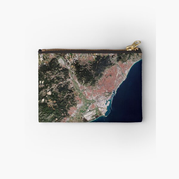 Item preview, Barcelona, Spain from space designed and sold by Raureif.