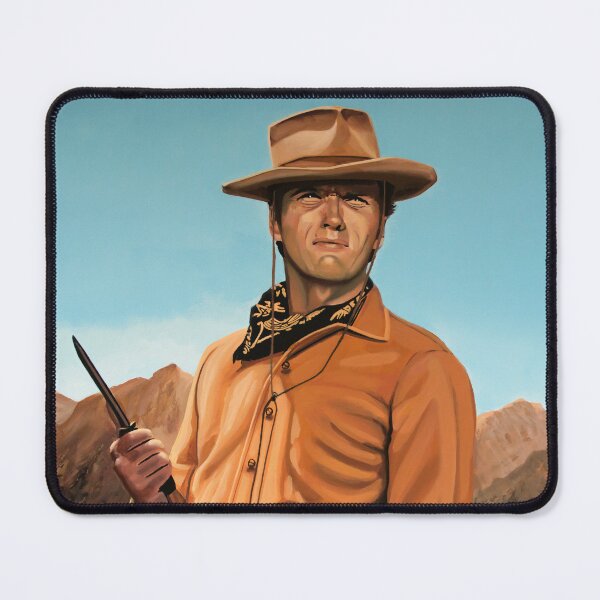 Item preview, Clint Eastwood Painting 2 designed and sold by PaulMeijering.