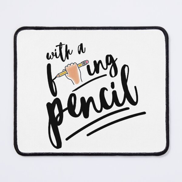 Item preview, With a F-ing Pencil (John Wick) designed and sold by Say Hey Kate.