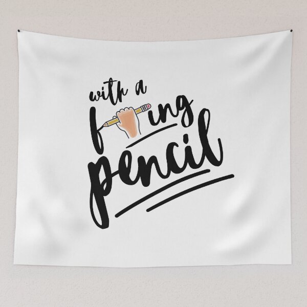 Item preview, With a F-ing Pencil (John Wick) designed and sold by Say Hey Kate.