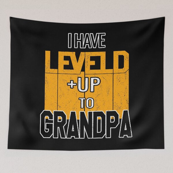 Item preview, I Have Leveled Up To Grandad | Yellow Negative designed and sold by VictorL Designs.