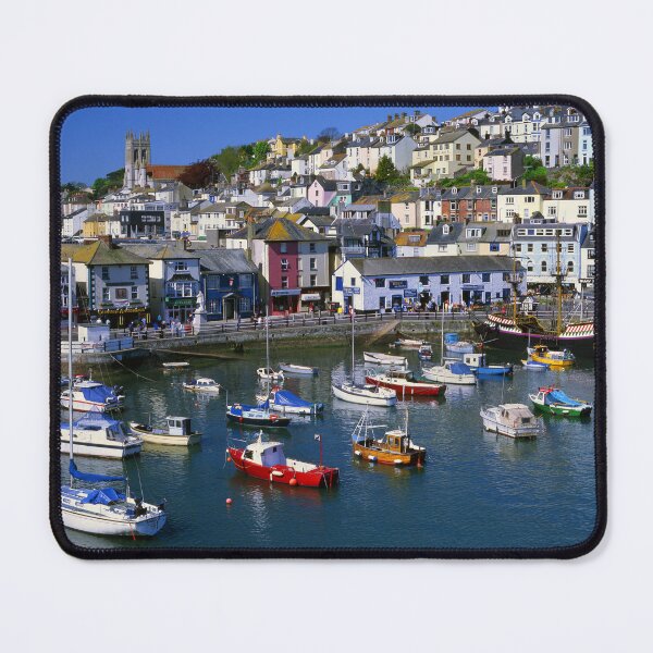 Item preview, Brixham Harbour designed and sold by galpinimages.