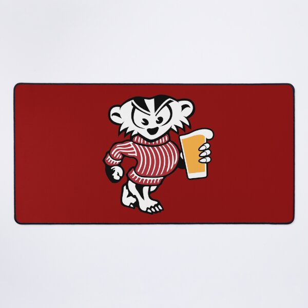 Item preview, Wisconsin Mad Badger Beer Pint Glass designed and sold by gstrehlow2011.