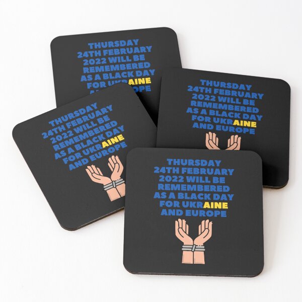 Item preview, Thursday 24th February 2022 Will Be Remembered- Ukraine designed and sold by WowAllinOne.