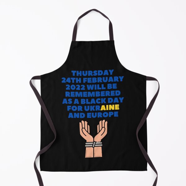 Item preview, Thursday 24th February 2022 Will Be Remembered- Ukraine designed and sold by WowAllinOne.