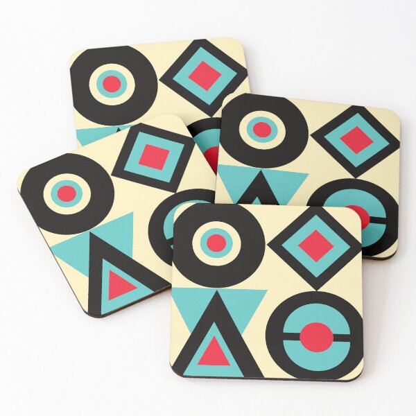 Item preview, NeoGeo - Mid Century Modern Art - Simple Geometric pattern designed and sold by CattlettArt.