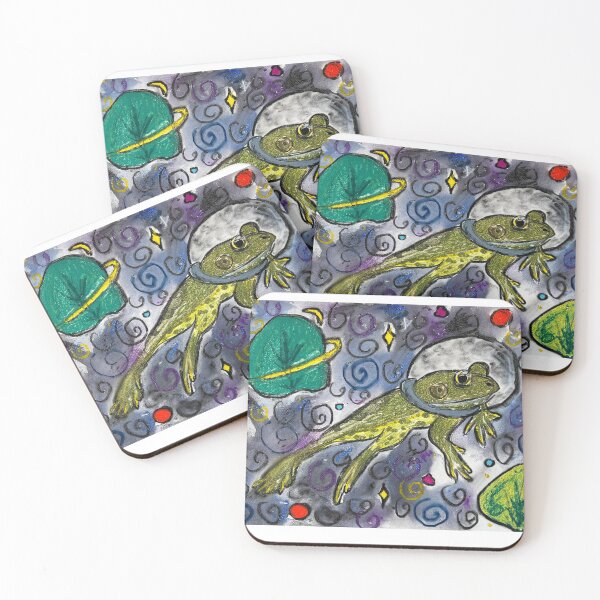Item preview, Space Frog  designed and sold by naomisartngoods.