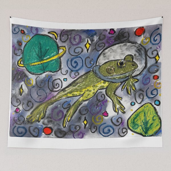Item preview, Space Frog  designed and sold by naomisartngoods.