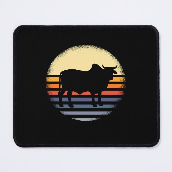 Item preview, Zebu Cow Vintage Sunset designed and sold by MrEddie10.