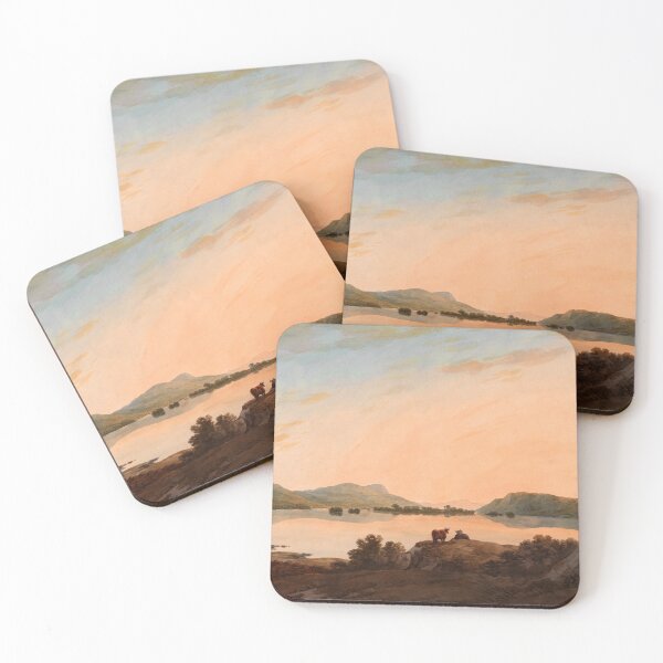 Item preview, Lake Windermere from Calgarth with Belle Isle - John Warwick Smith (circa 1790) designed and sold by Geraldo Garcia.