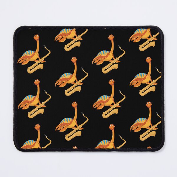 Item preview, Dinosaur Playing Saxophone ,Funny Good Dinosaur Saxophone Lovers Cute Orange Design designed and sold by pedrored369.