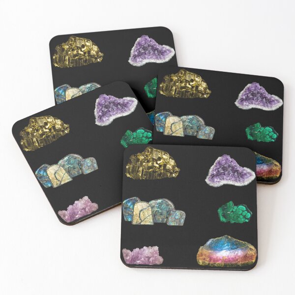 Item preview, Crystals and Gemstones Sticker Pack, Healing Stones, Realistic Gemstones designed and sold by Black11Flamingo.