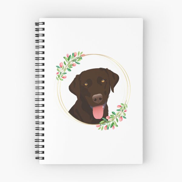 Item preview, Chocolate Lab Flower Frame designed and sold by KCPetPortraits.