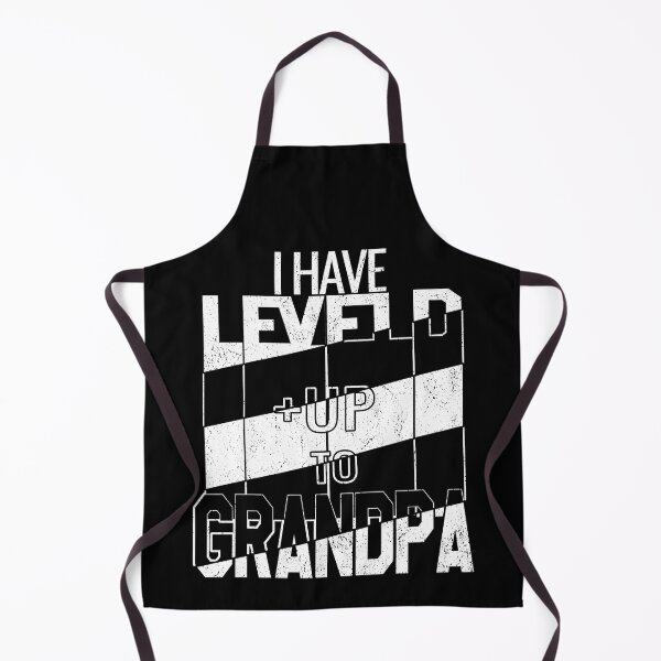 Item preview, I Have Leveled Up To Grandad | White/Black Stripe designed and sold by VictorL Designs.