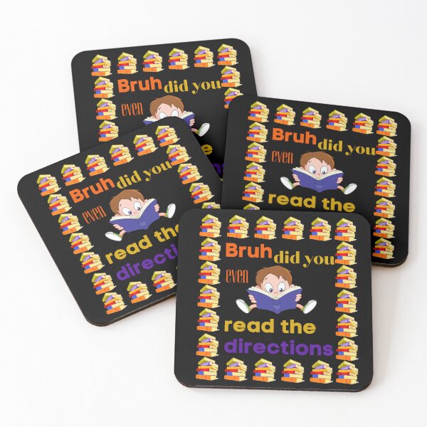 Item preview, Bruh did you even read the directions  T-SHIRT designed and sold by bahdsgraphic.