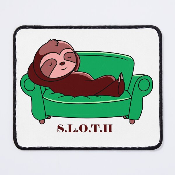 Item preview, LAZY SLOTH IN THE SOFA  designed and sold by Karamstore20.