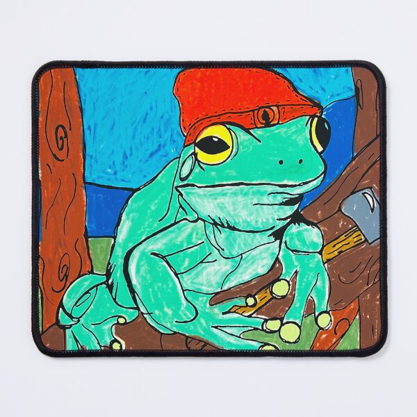 Item preview, Lumberjack Frog designed and sold by naomisartngoods.