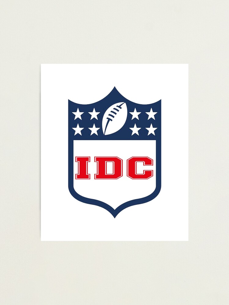IDC American Football Funny I Don't Care Football Fan Lover, Sticker for  Sale by truewear1