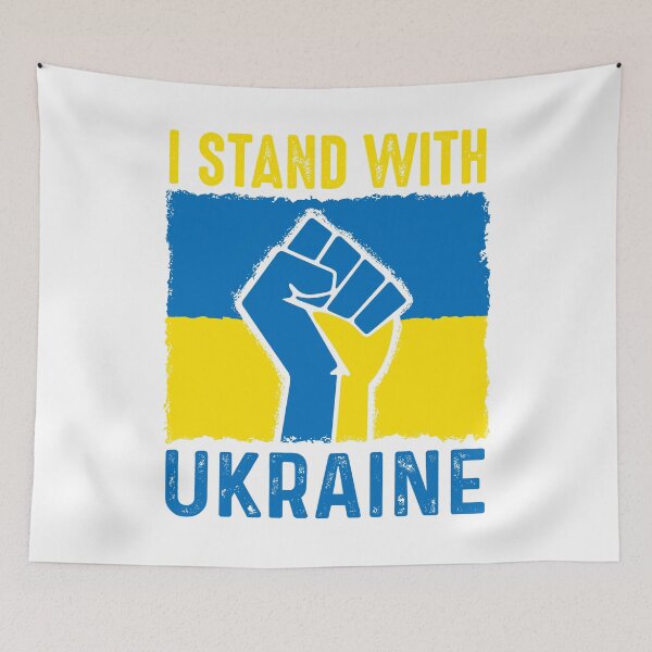Item preview, I Stand with Ukraine designed and sold by NessiCreates.