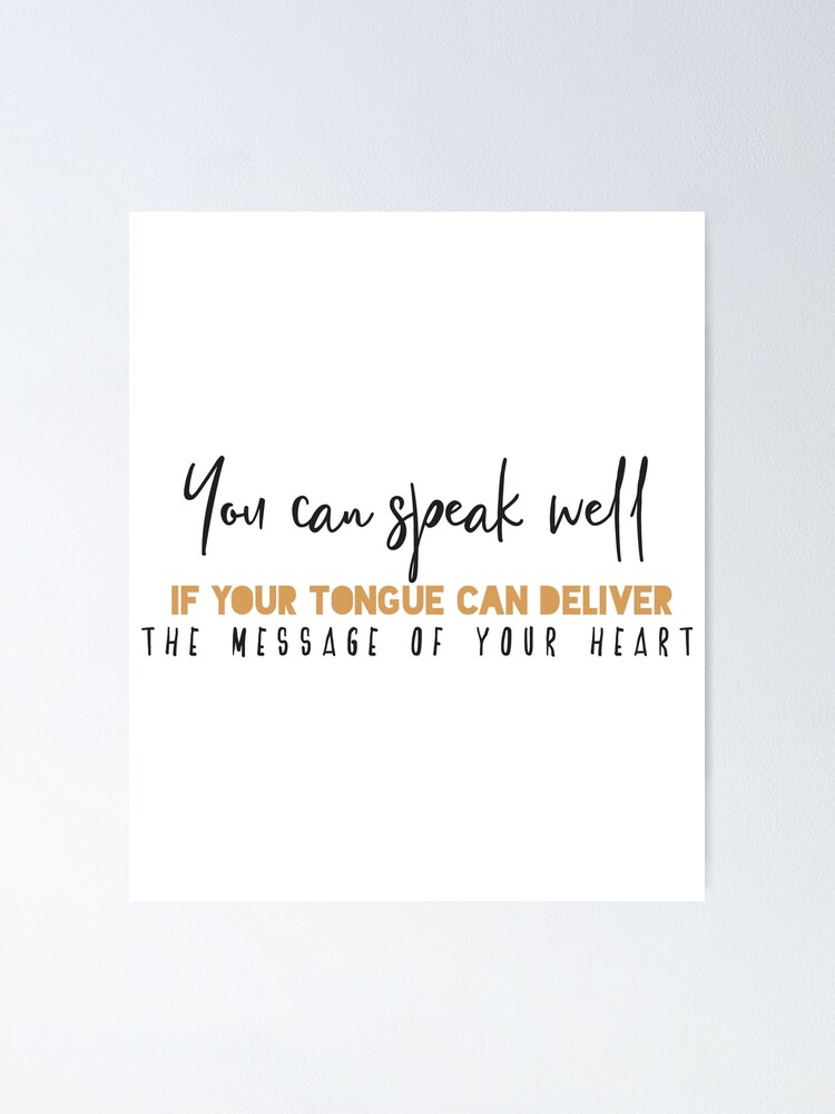 Speak To Her Heart {Poster} Speak To Her Heart {Poster}