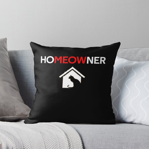 Item preview, Homeowner Funny Cat designed and sold by rachidhaz.
